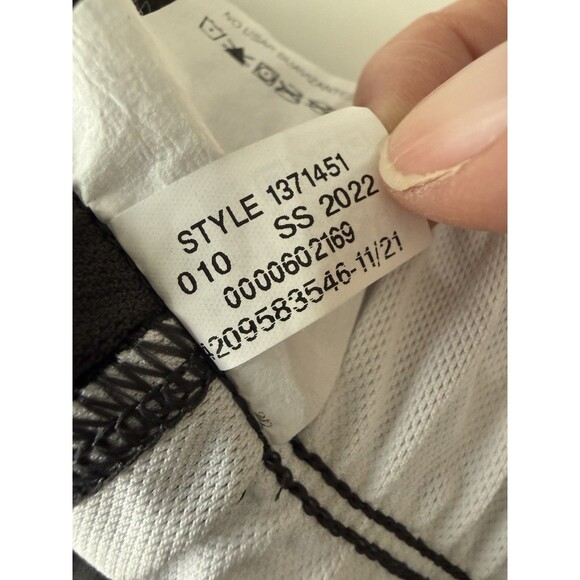 Under Armour Black White Running Training Loose Fit Shorts Play Up 1X - Picture 7 of 12